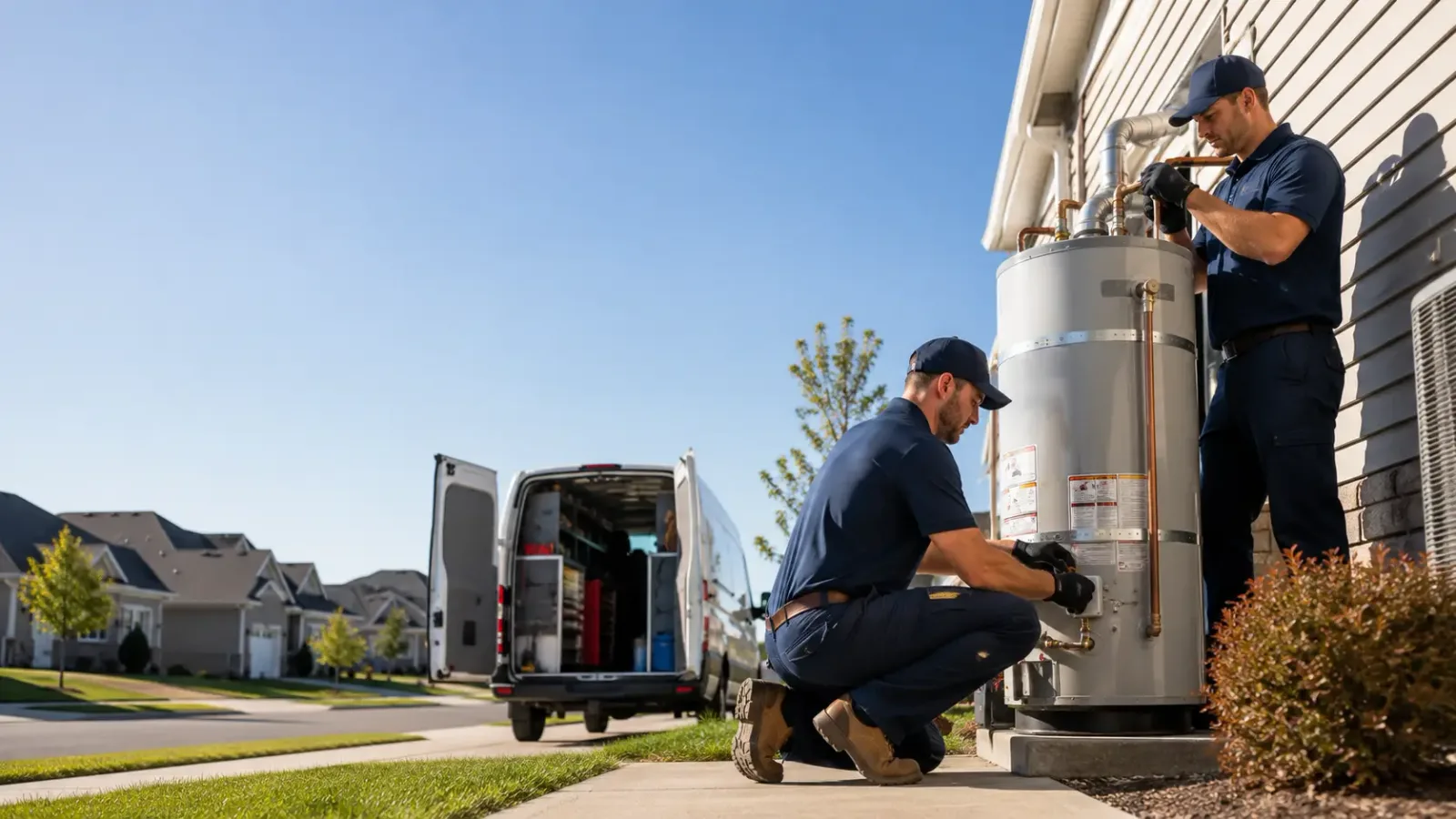 Water Heater Installation in Kindred, ND